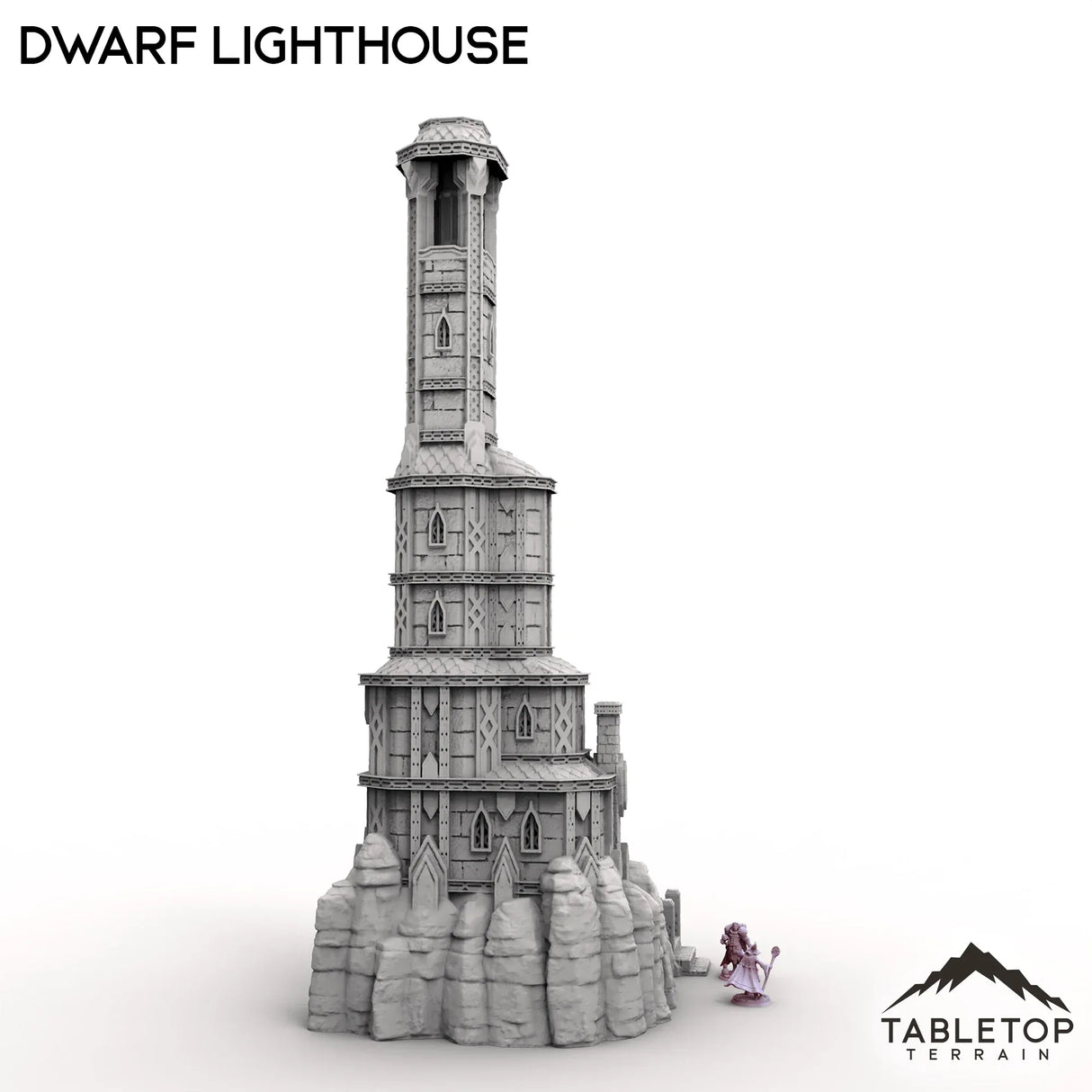 Tabletop Terrain Building Dwarf Lighthouse