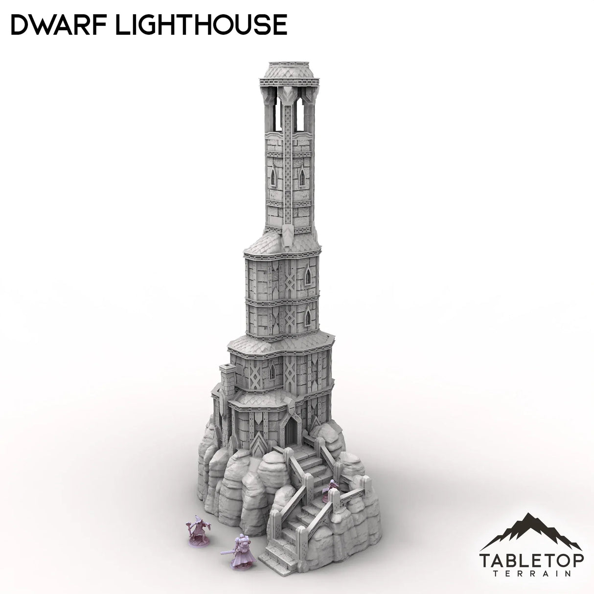 Tabletop Terrain Building Dwarf Lighthouse