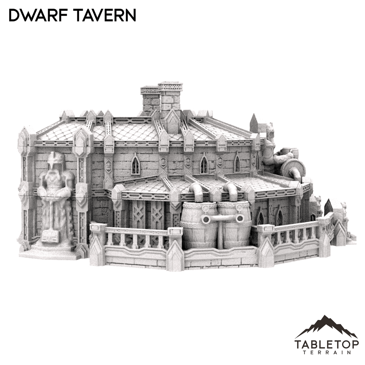 Tabletop Terrain Building Dwarf Tavern