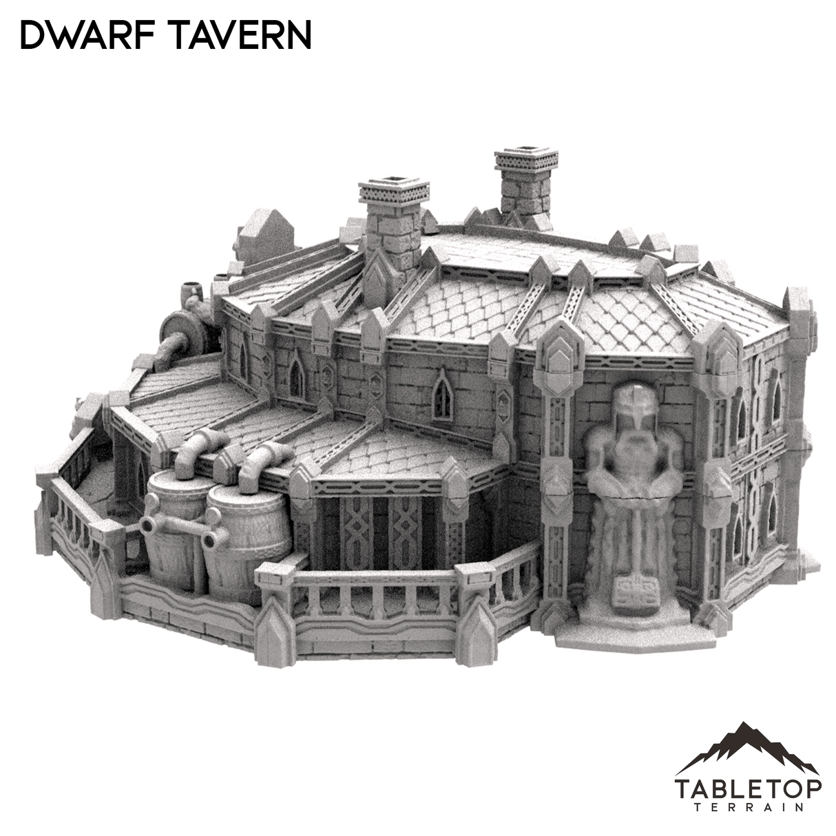 Tabletop Terrain Building Dwarf Tavern