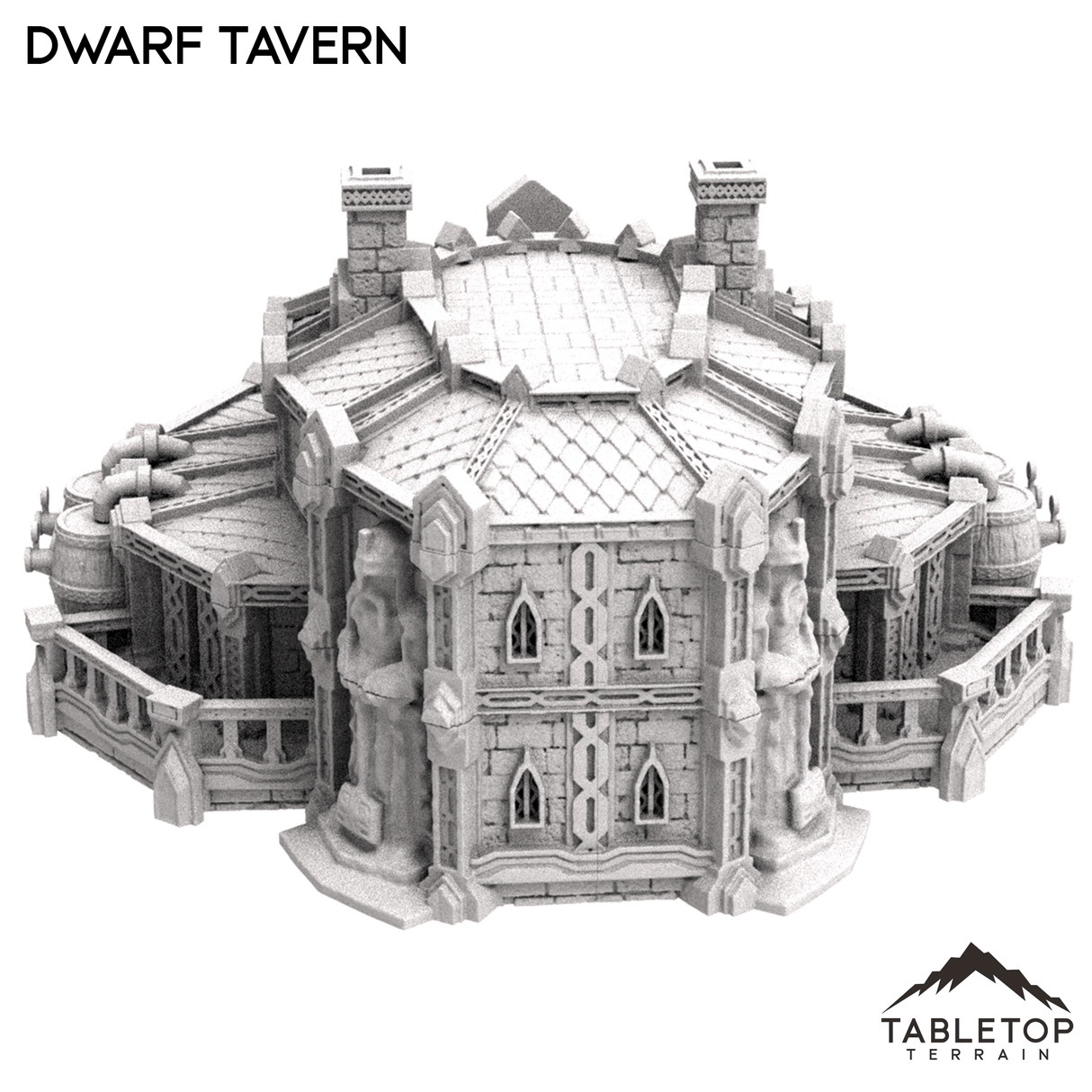 Tabletop Terrain Building Dwarf Tavern