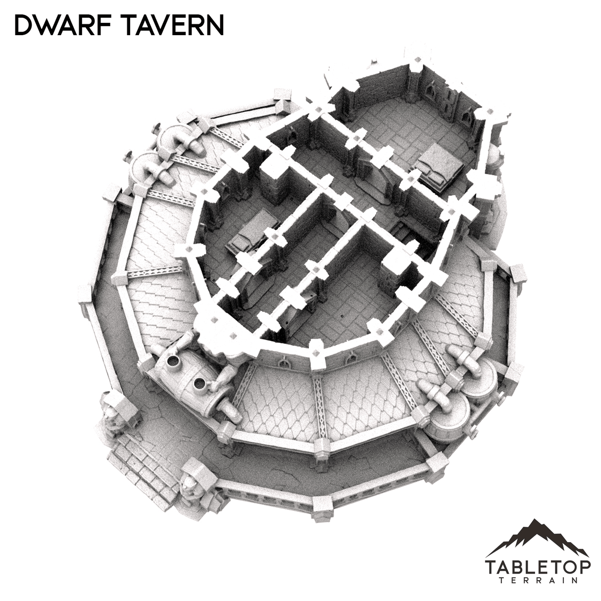 Tabletop Terrain Building Dwarf Tavern