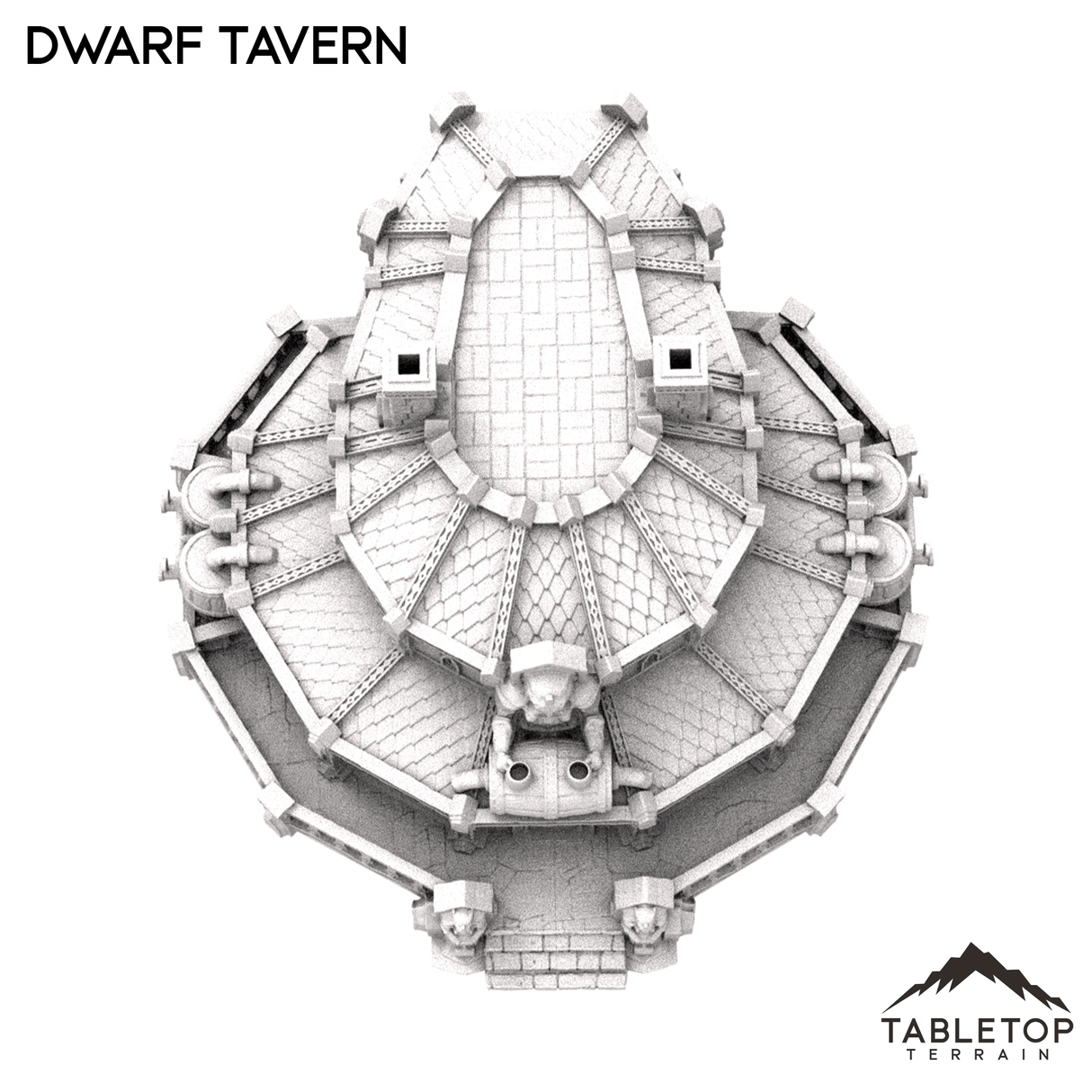 Tabletop Terrain Building Dwarf Tavern