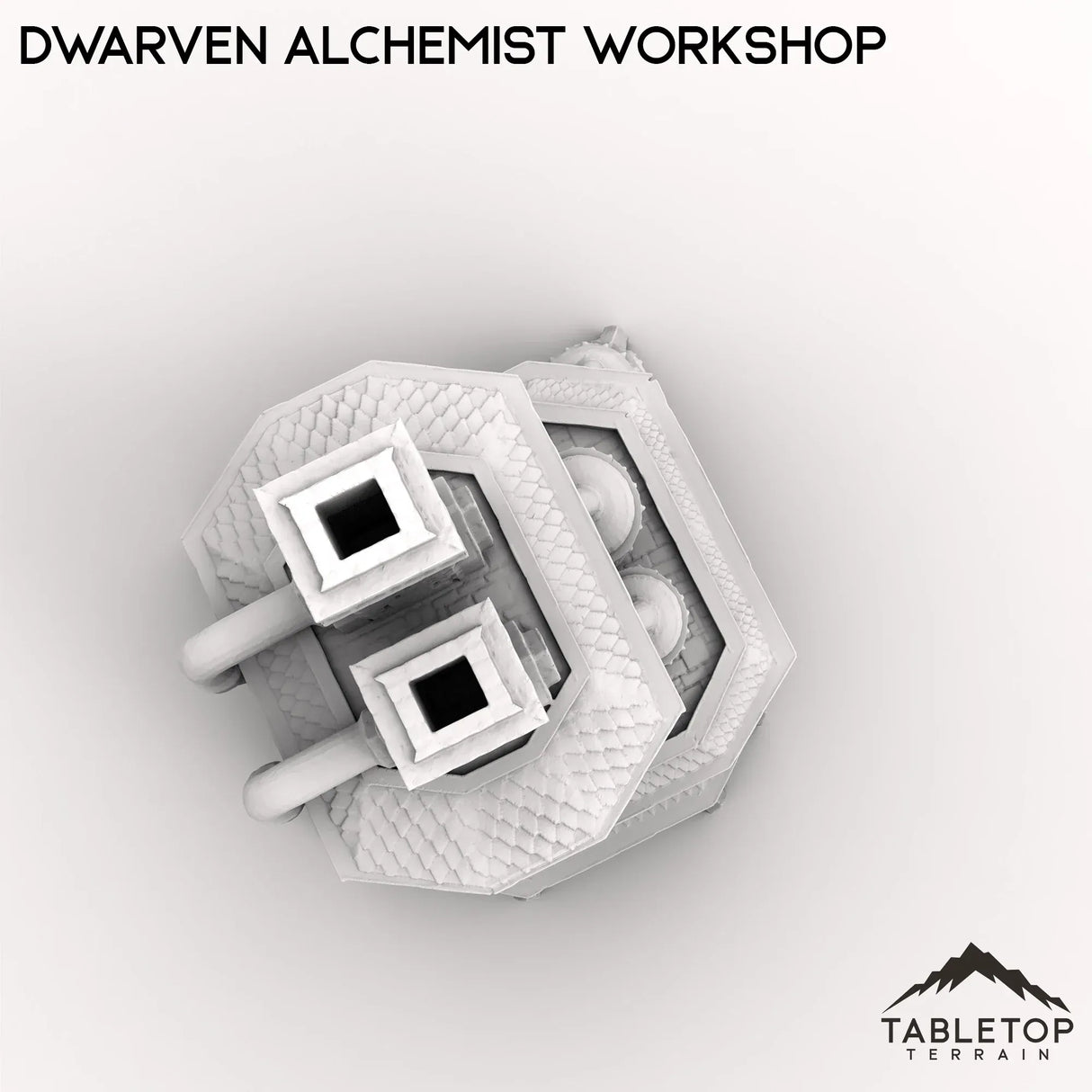Tabletop Terrain Building Dwarven Alchemist Workshop