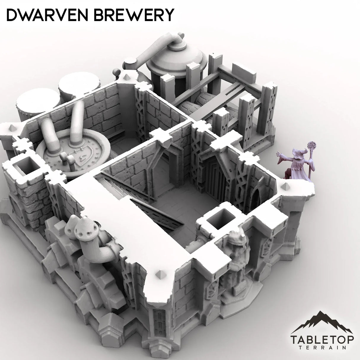 Tabletop Terrain Building Dwarven Brewery