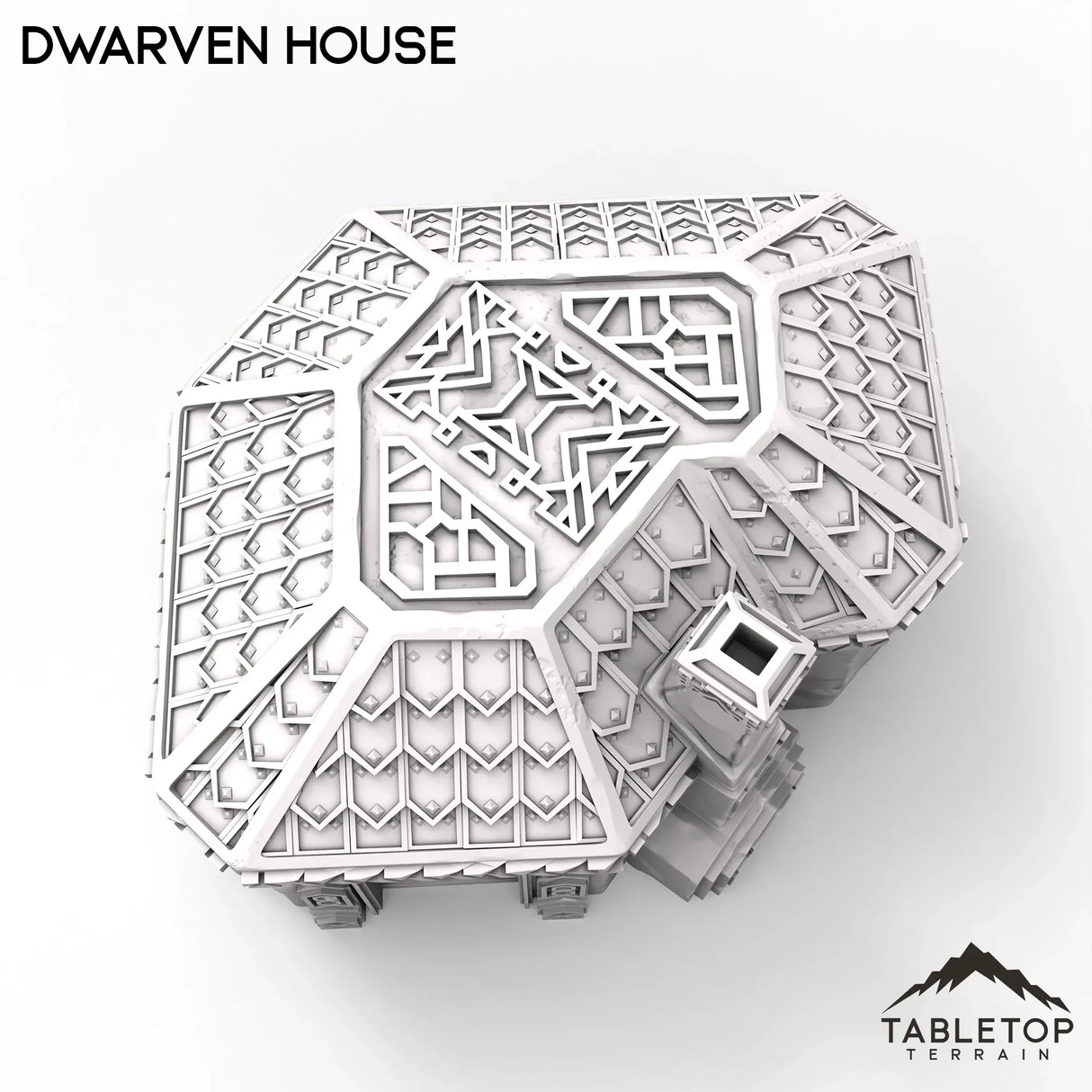 Tabletop Terrain Building Dwarven House - Kingdom of Durak Deep