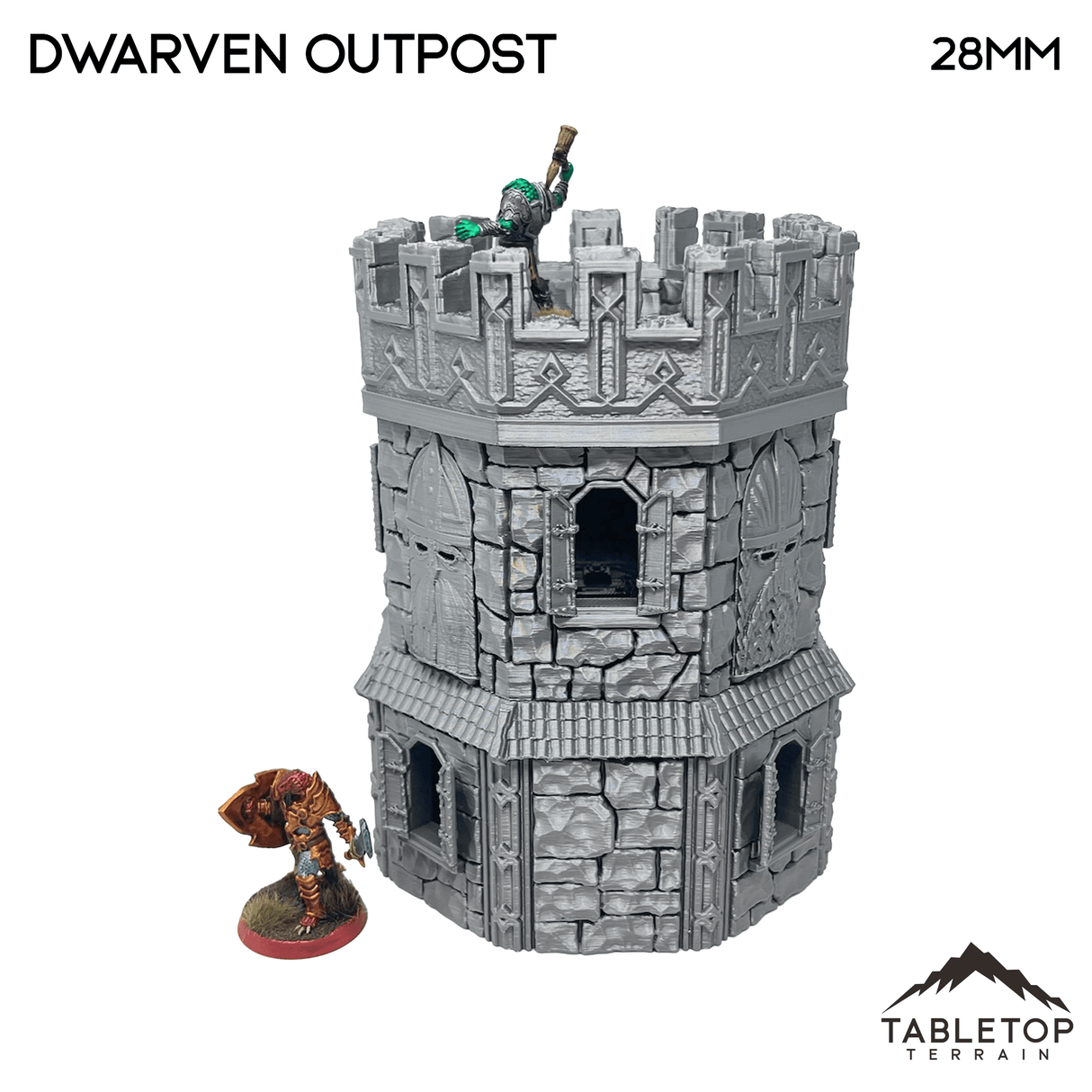 Tabletop Terrain Building Dwarven Outpost - Fantasy Building