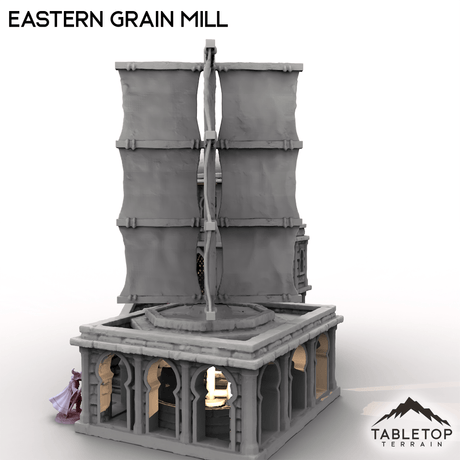 Tabletop Terrain Building Eastern Grain Mill