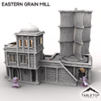 Tabletop Terrain Building Eastern Grain Mill