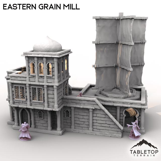 Tabletop Terrain Building Eastern Grain Mill