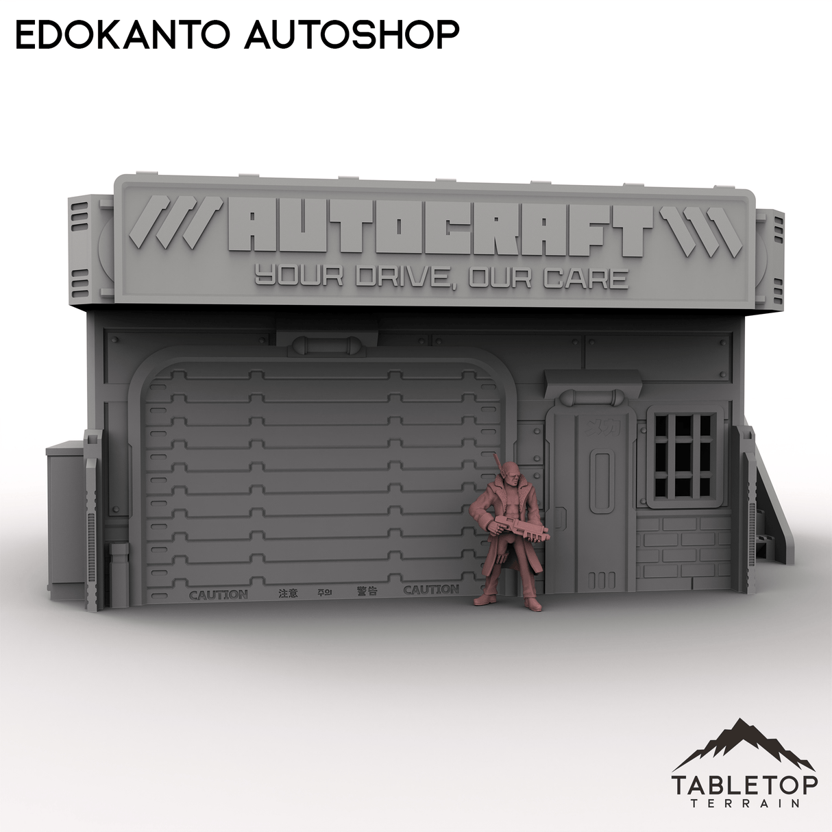 Tabletop Terrain Building EdoKanto AutoShop