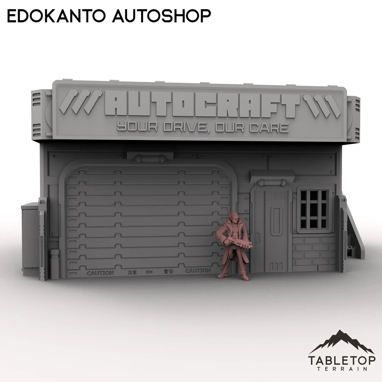 Tabletop Terrain Building EdoKanto AutoShop