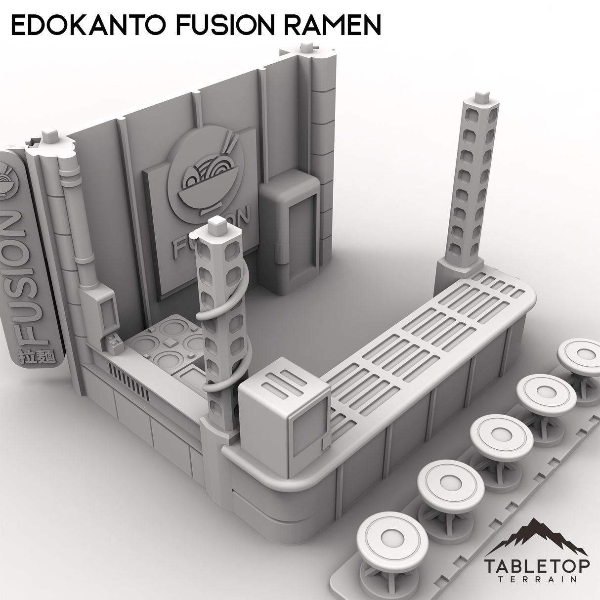 Tabletop Terrain Building EdoKanto Fusion Ramen