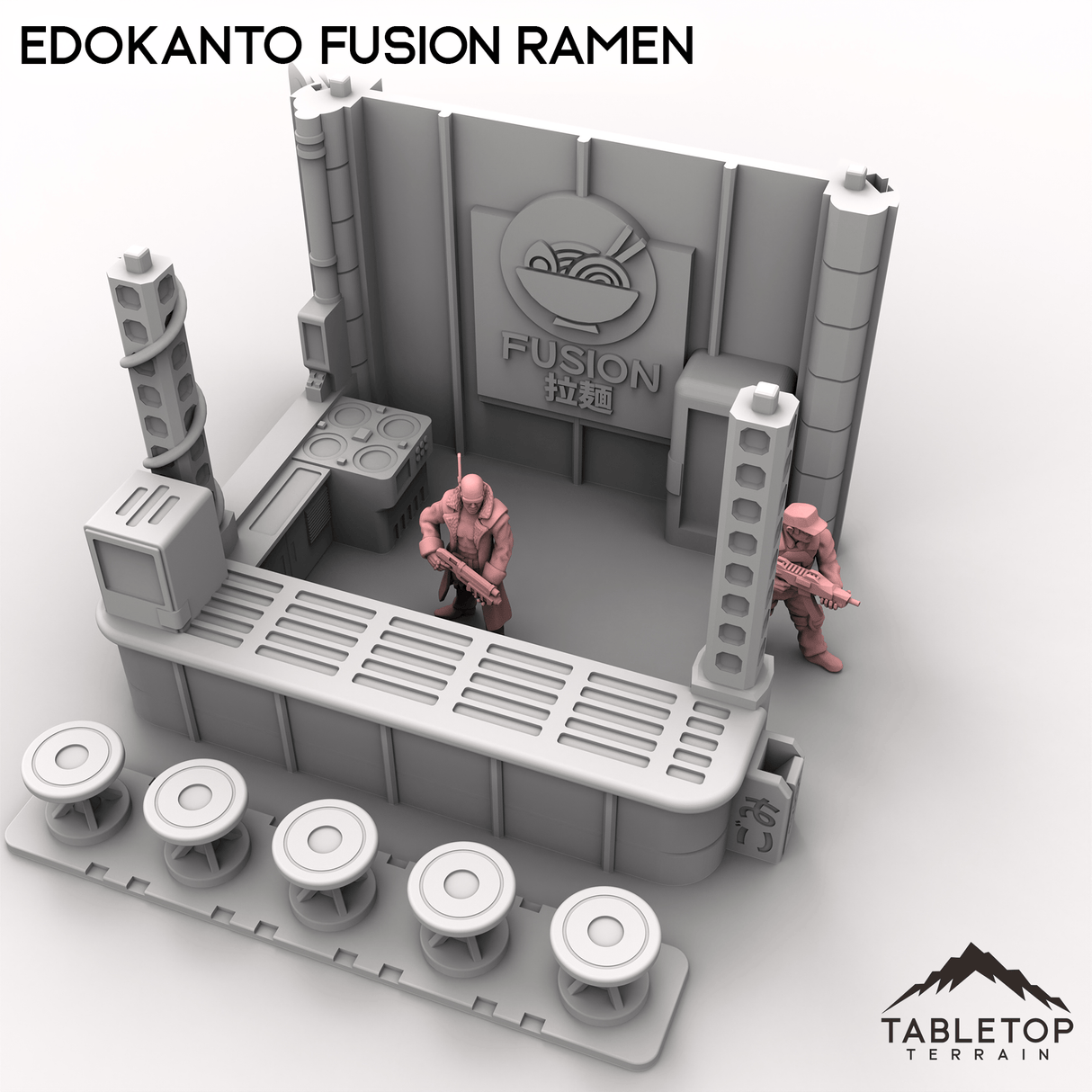 Tabletop Terrain Building EdoKanto Fusion Ramen