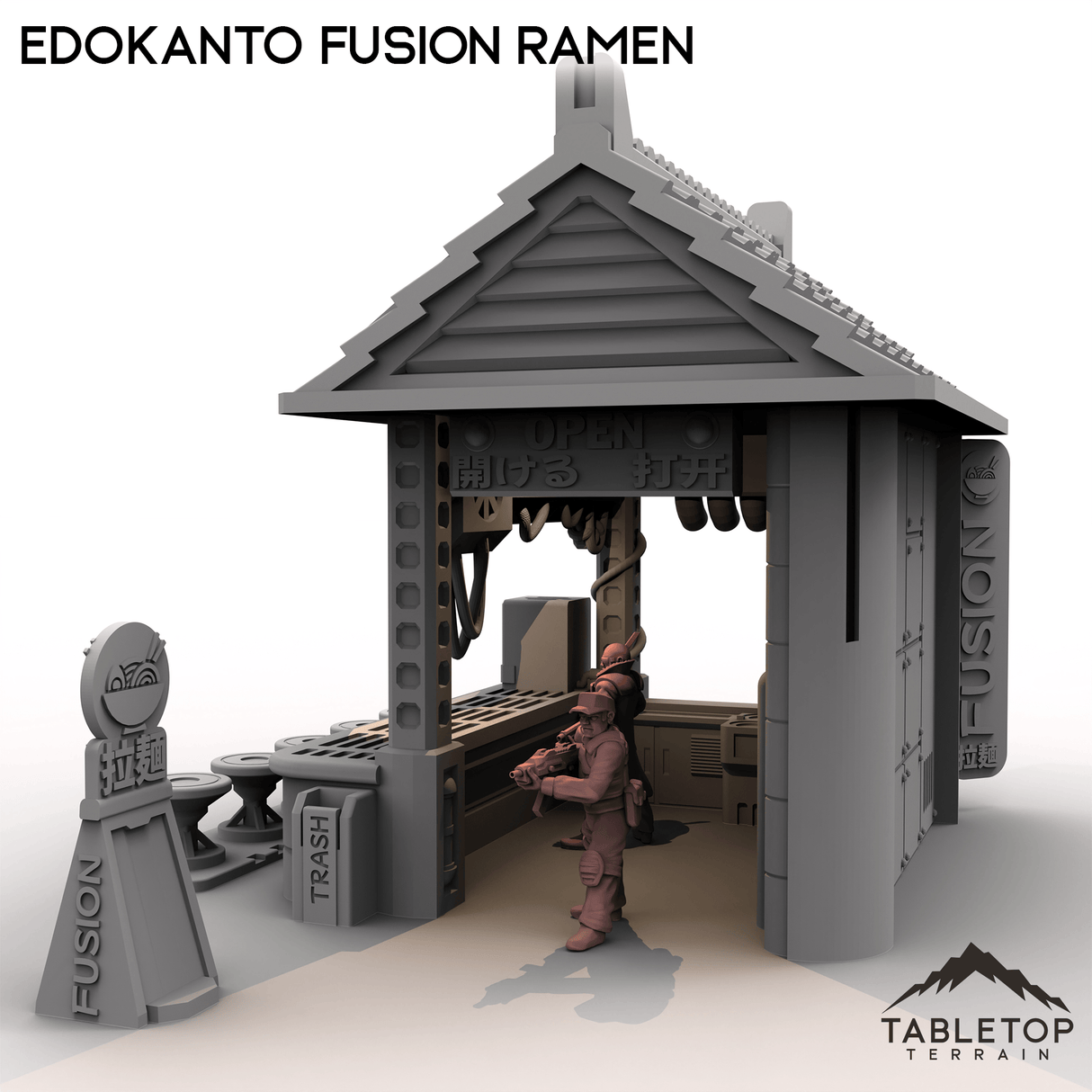 Tabletop Terrain Building EdoKanto Fusion Ramen