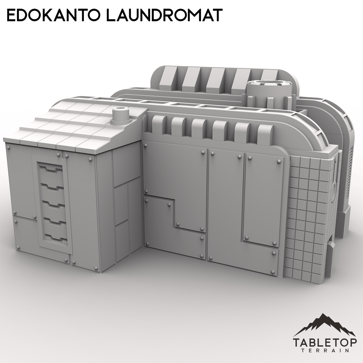 Tabletop Terrain Building EdoKanto Laundromat