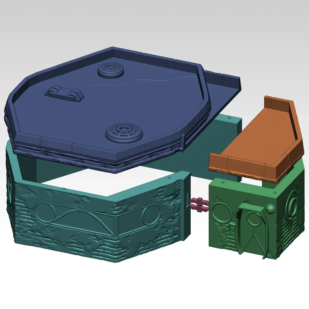 Tabletop Terrain Building Elder's Residence - Ord Ferrum