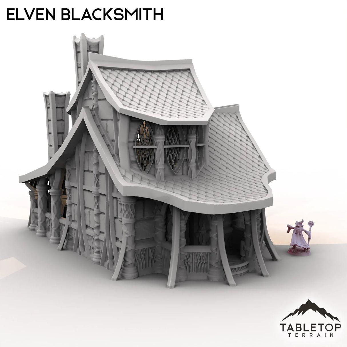 Tabletop Terrain Building Elven Blacksmith