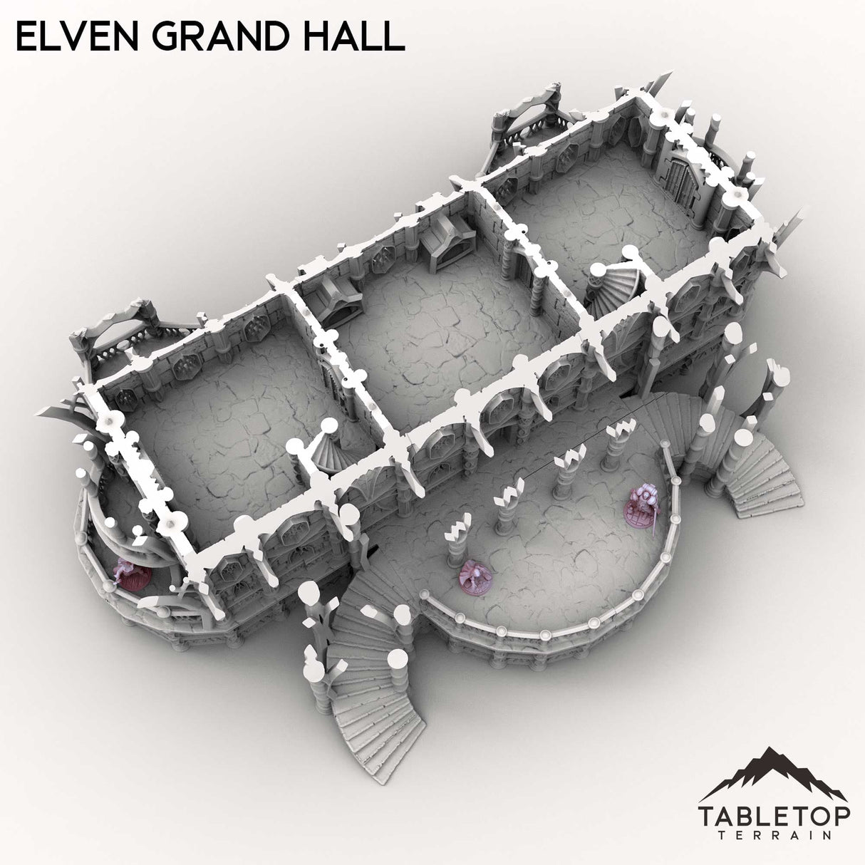 Tabletop Terrain Building Elven Grand Hall