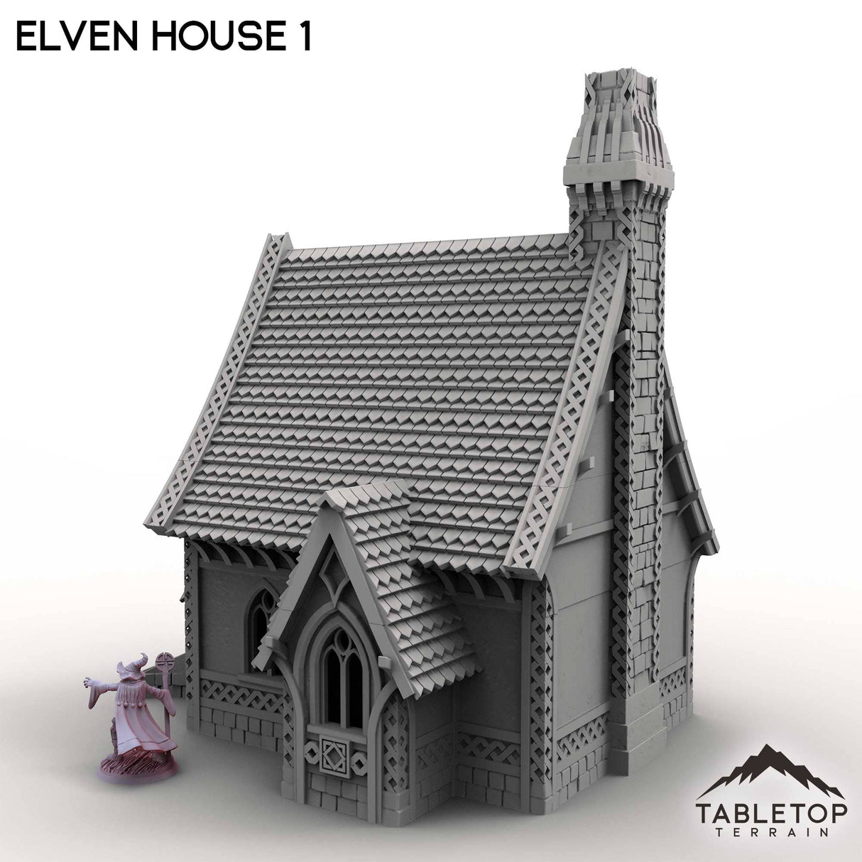 Tabletop Terrain Building Elven House 1