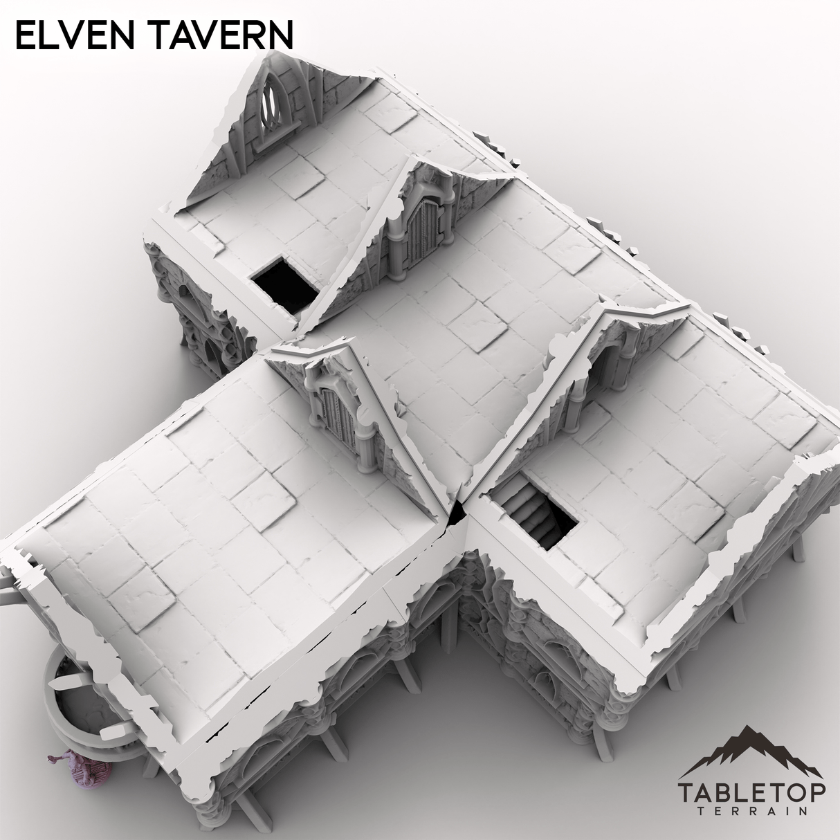 Tabletop Terrain Building Elven Tavern