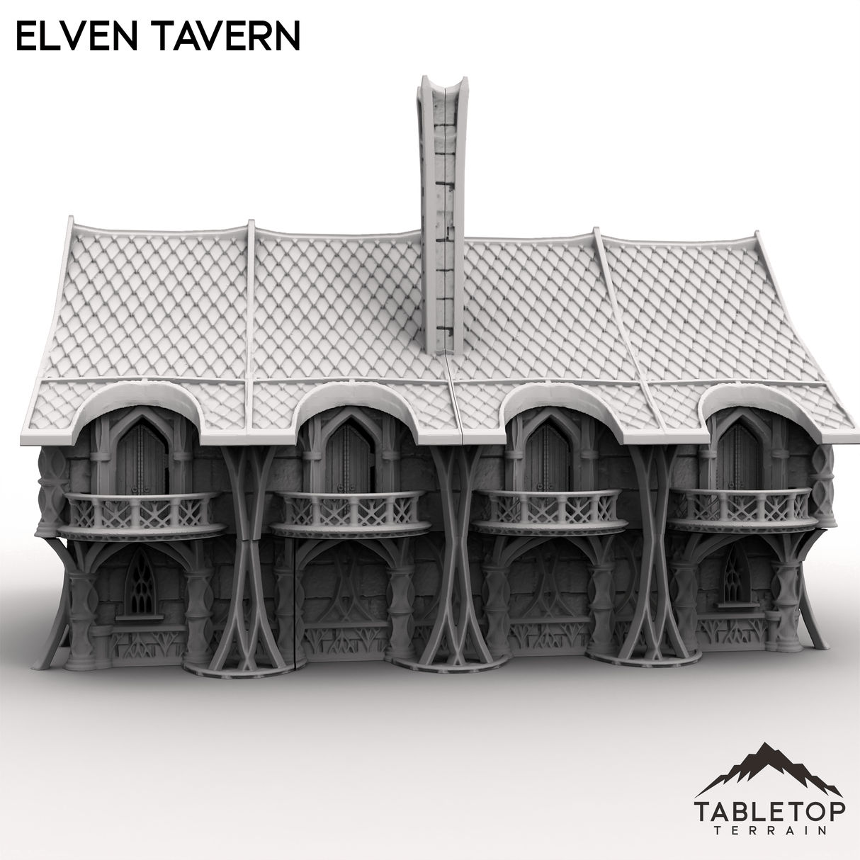 Tabletop Terrain Building Elven Tavern