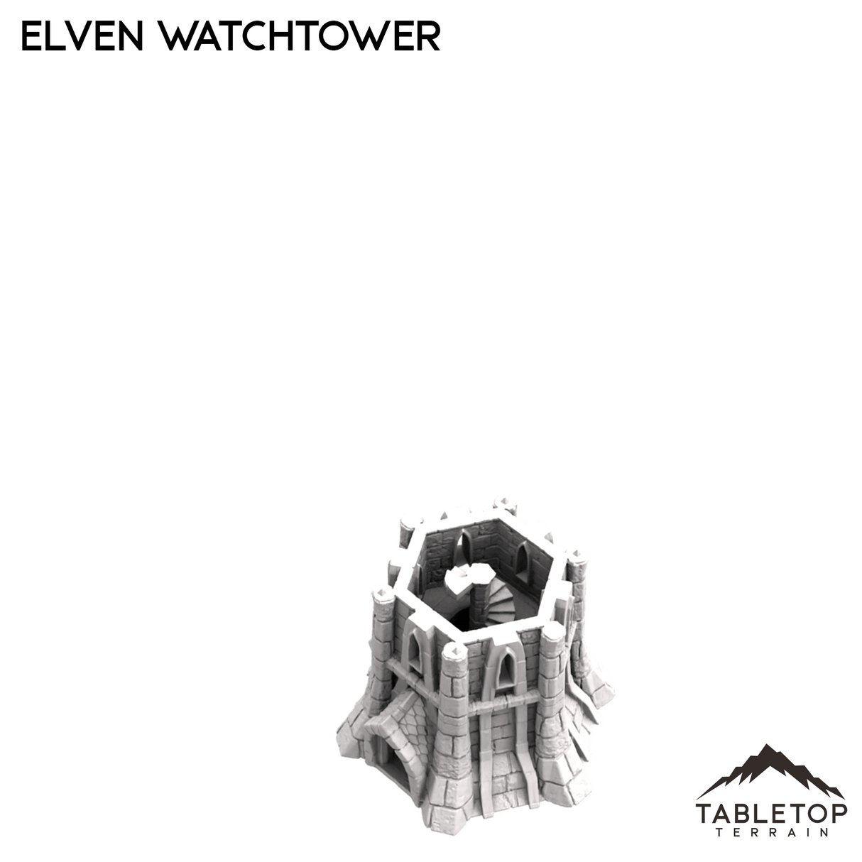 Tabletop Terrain Building Elven Watchtower