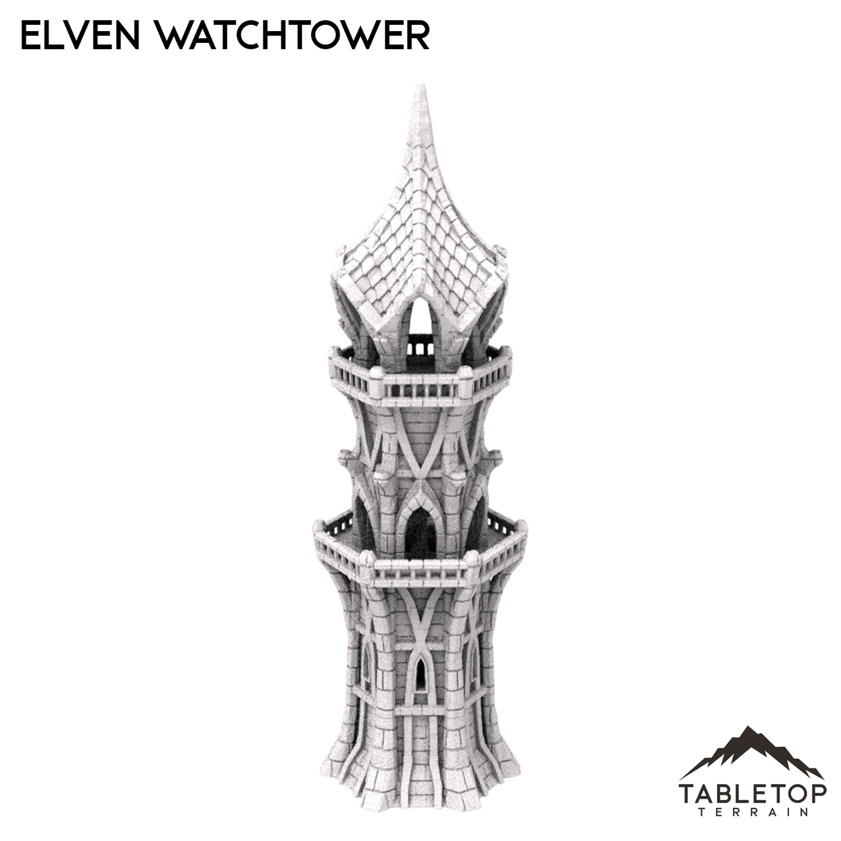 Tabletop Terrain Building Elven Watchtower