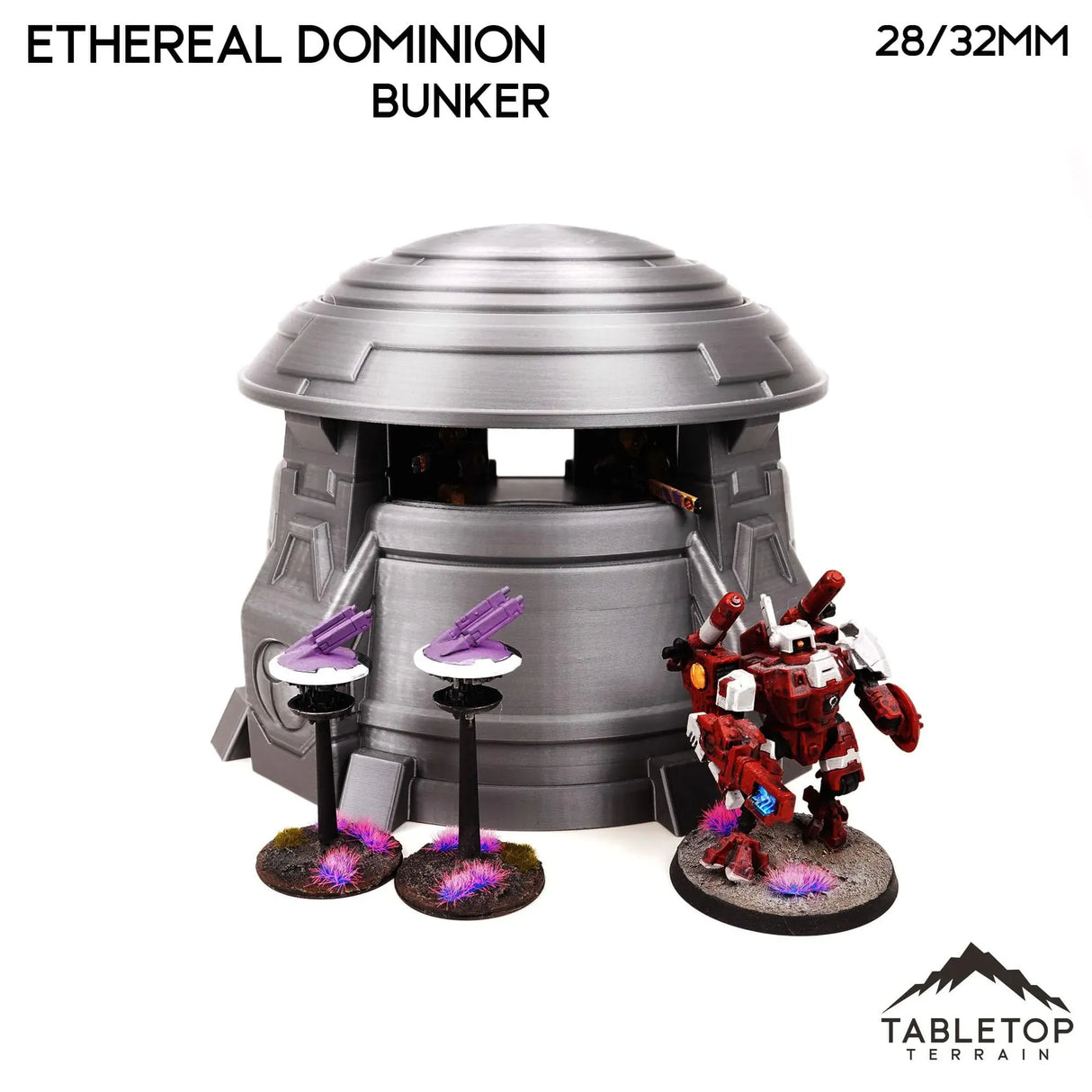 Tabletop Terrain Building Ethereal Dominion Bunker