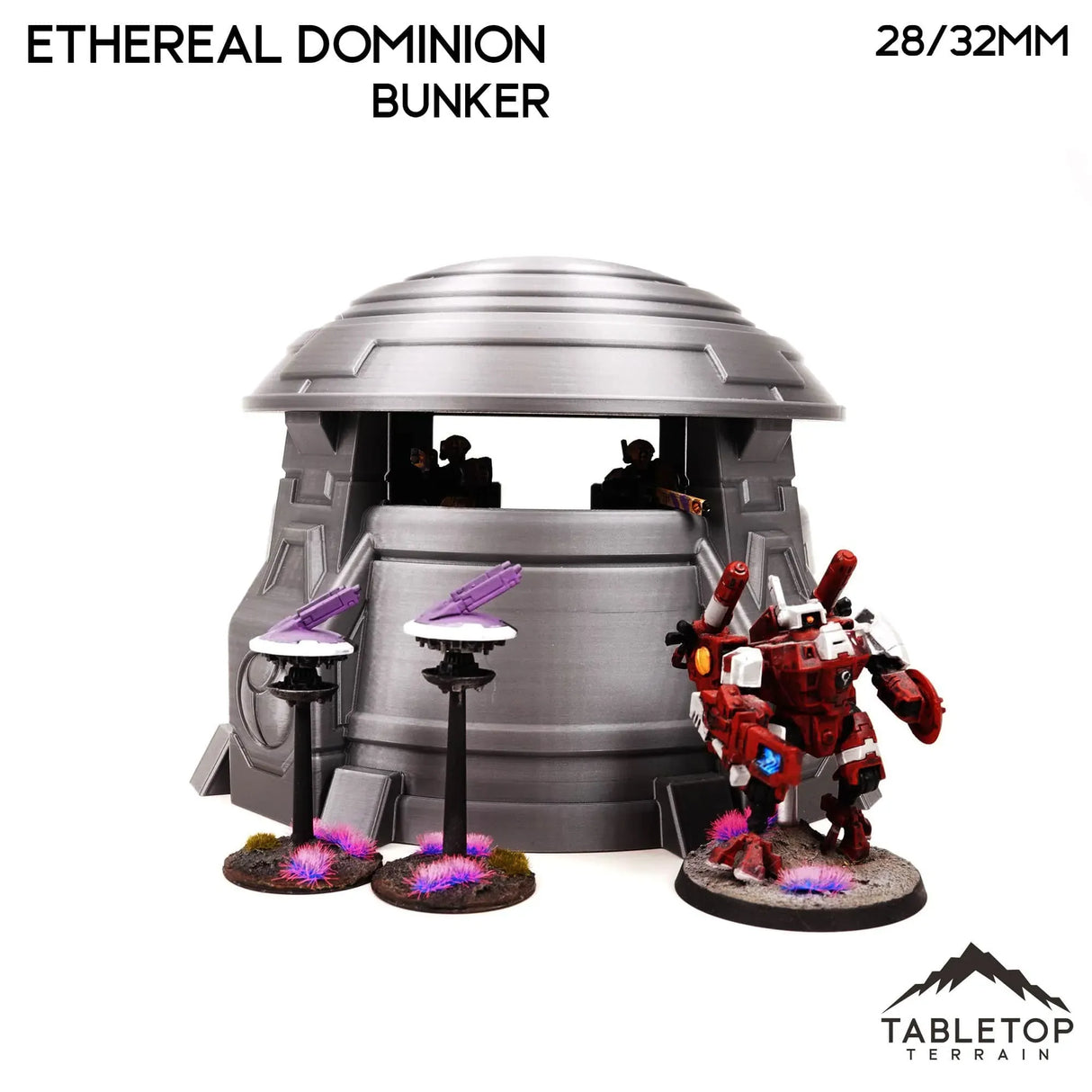 Tabletop Terrain Building Ethereal Dominion Bunker
