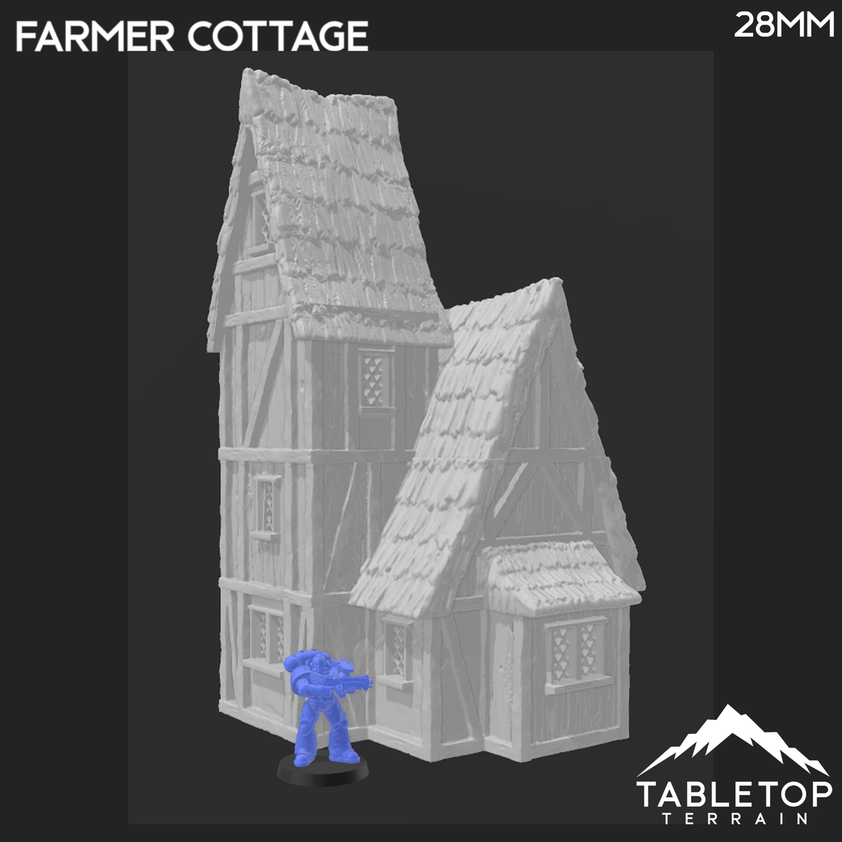 Tabletop Terrain Building Farmer Cottage