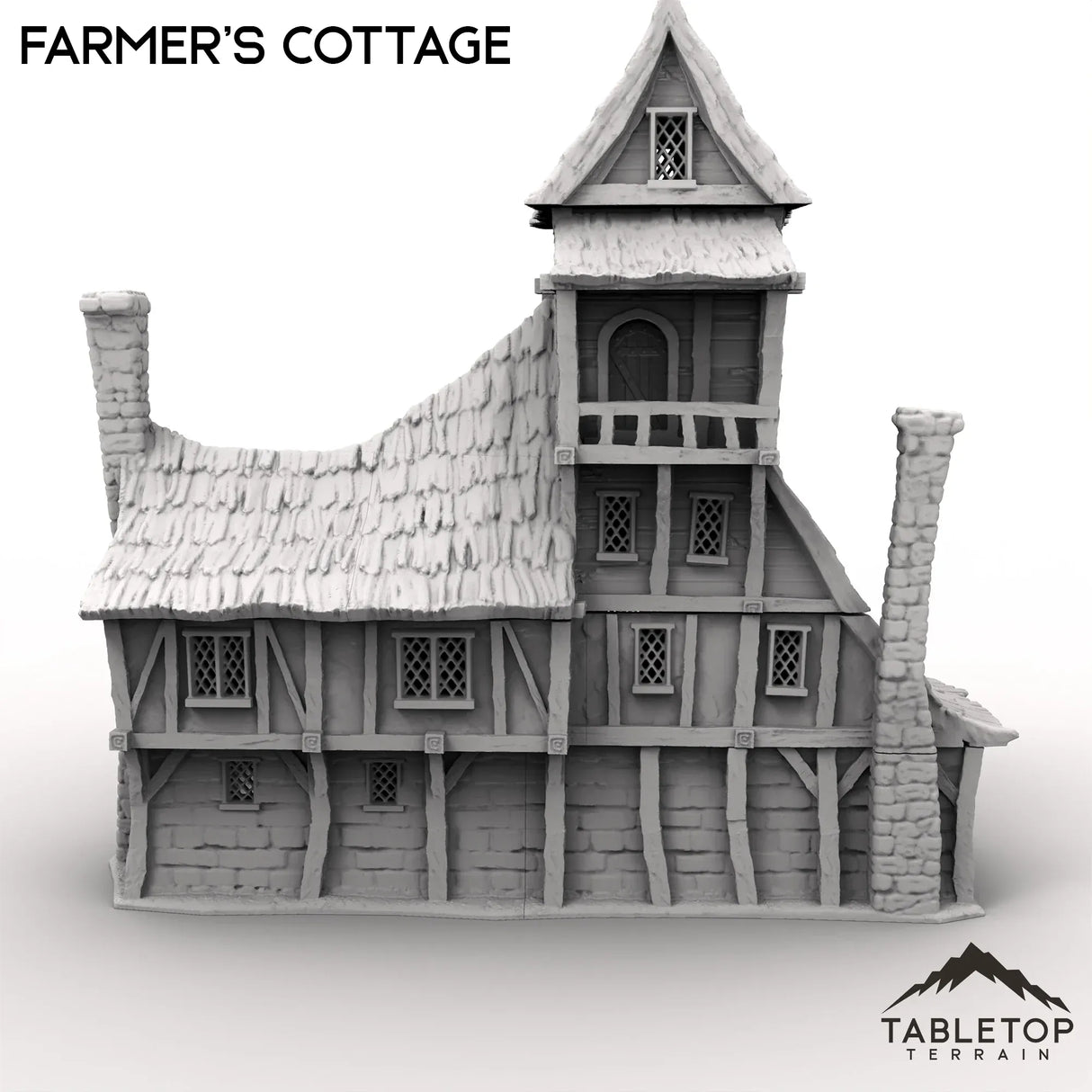 Tabletop Terrain Building Farmer's Cottage