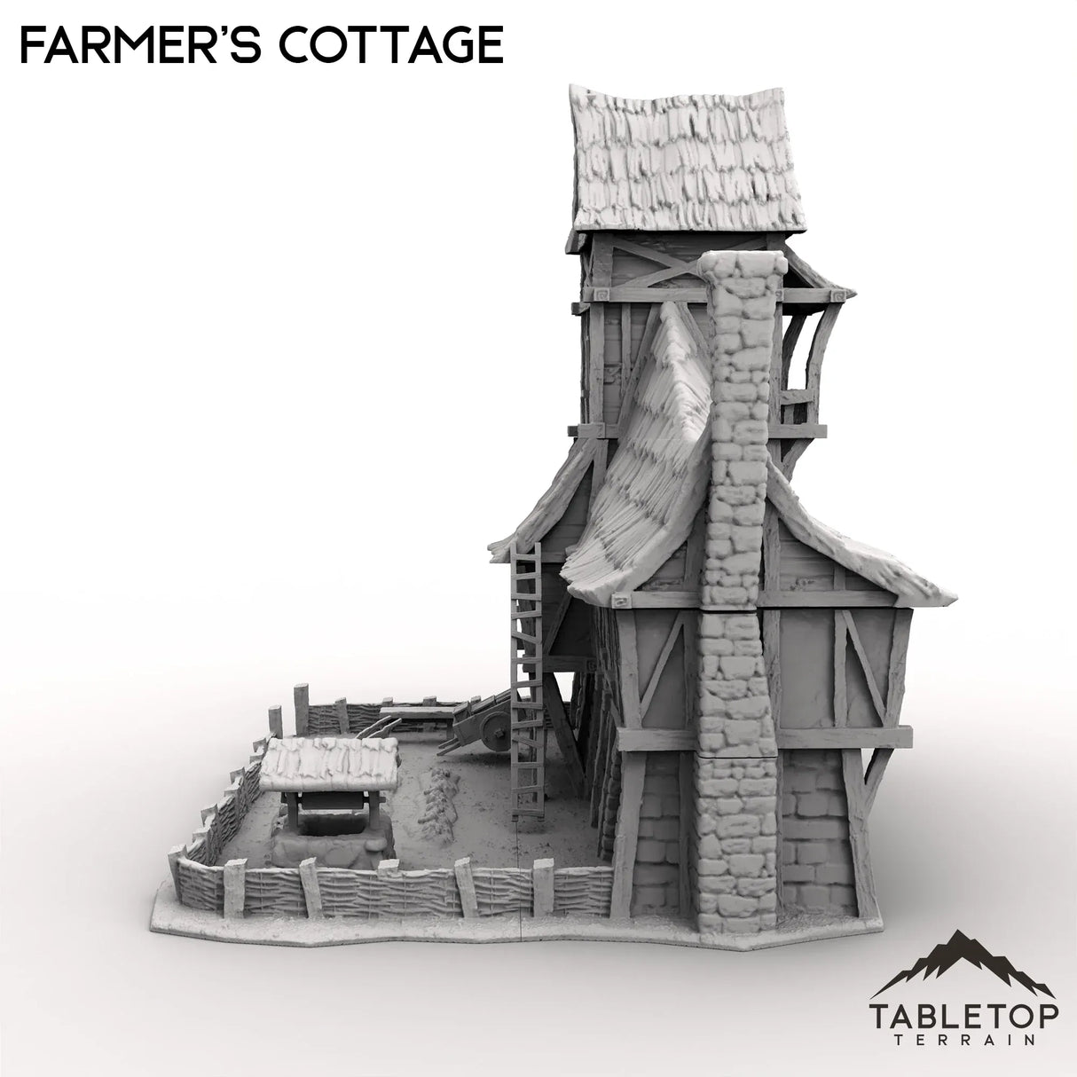 Tabletop Terrain Building Farmer's Cottage