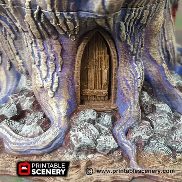 Tabletop Terrain Building Feywild Bower - Ruined Fantasy Building