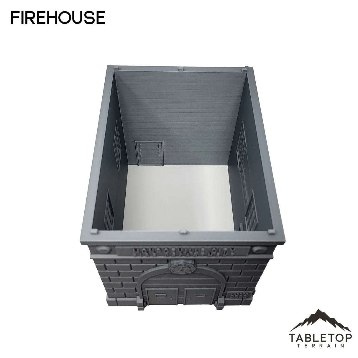 Tabletop Terrain Building Firehouse