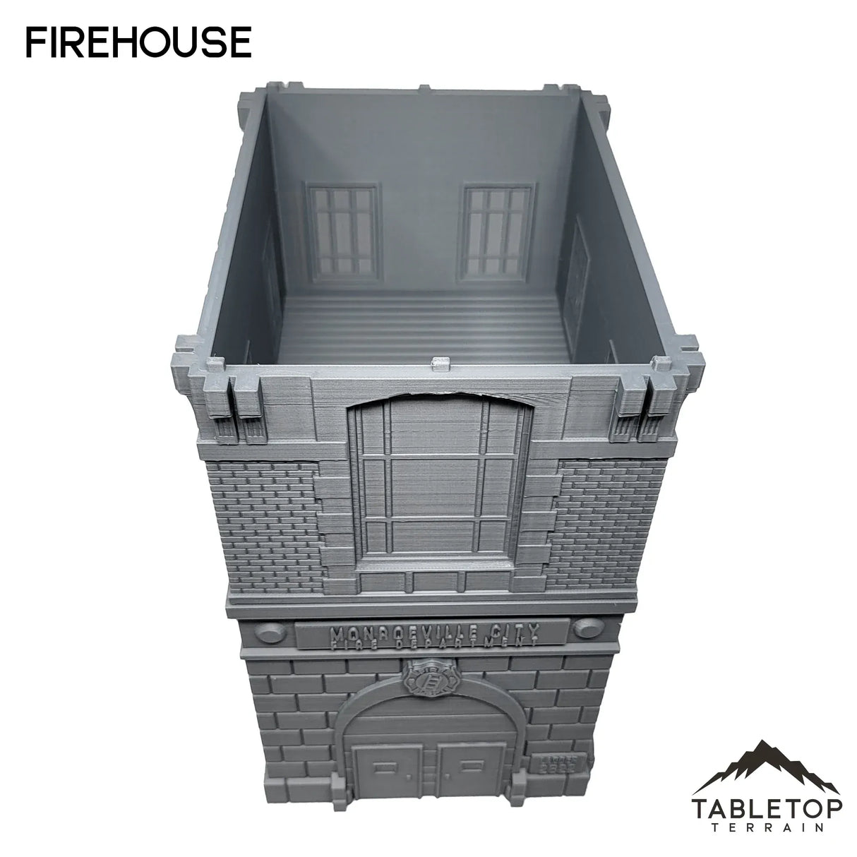 Tabletop Terrain Building Firehouse