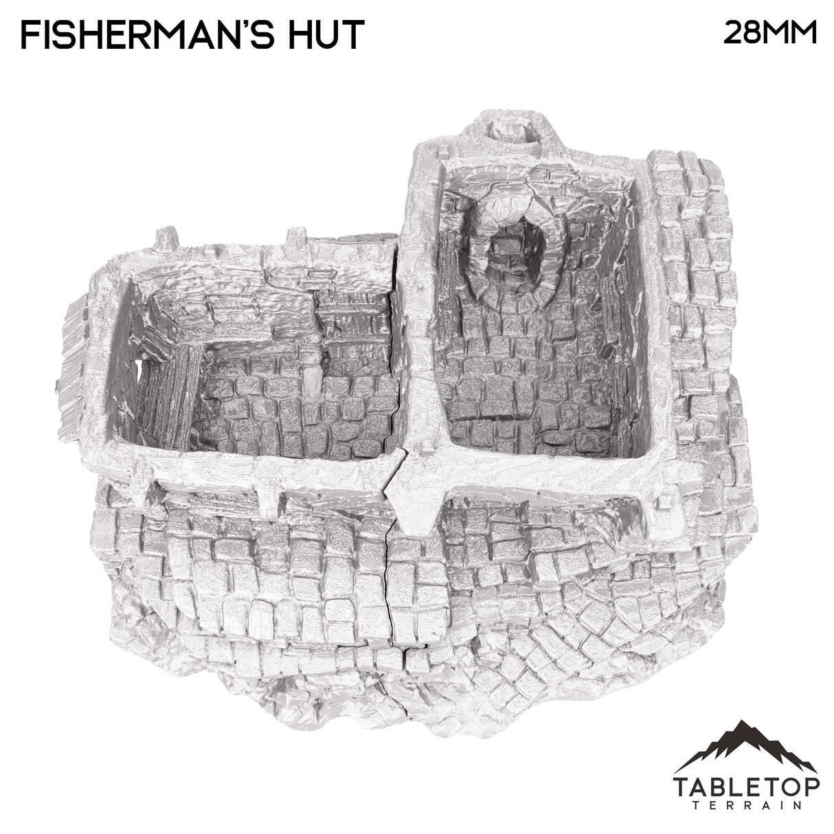 Tabletop Terrain Building Fisherman's Hut - Hagglethorn Hollow - Fantasy Building
