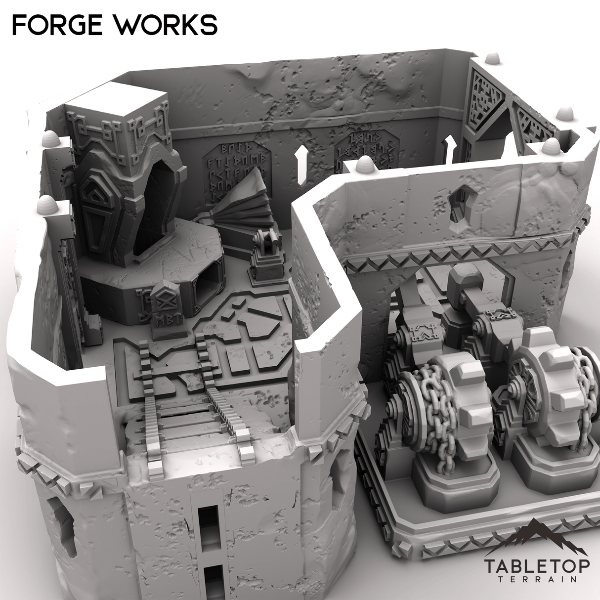 Tabletop Terrain Building Forge Works - Kingdom of Durak Deep