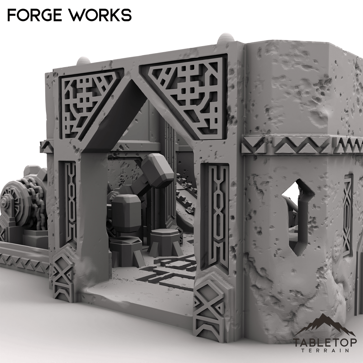 Tabletop Terrain Building Forge Works - Kingdom of Durak Deep