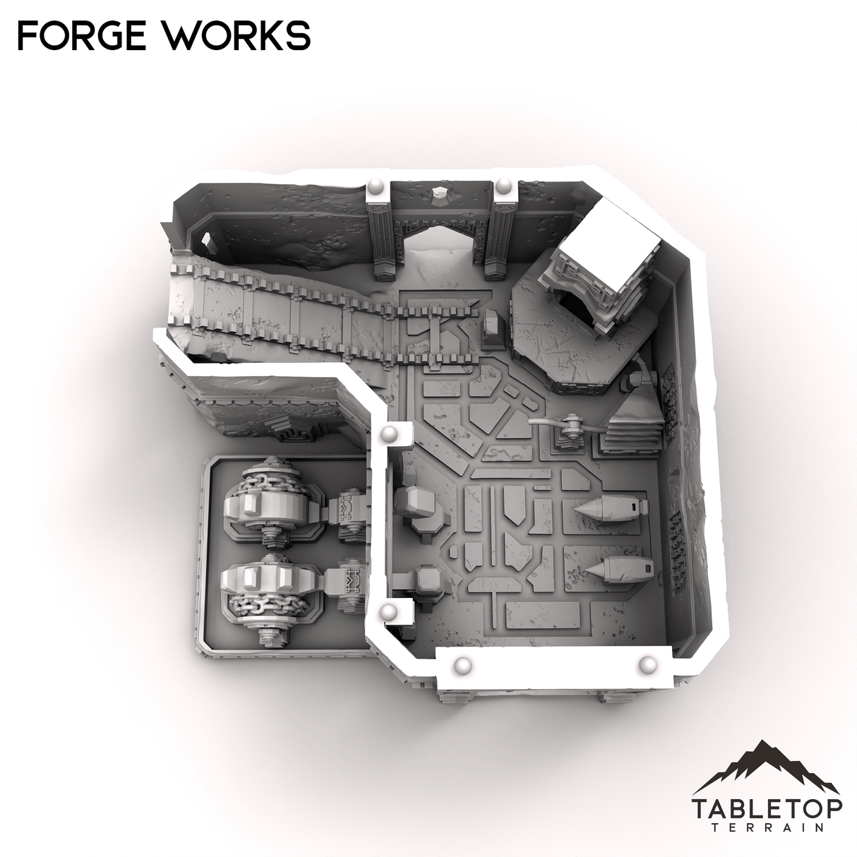 Tabletop Terrain Building Forge Works - Kingdom of Durak Deep