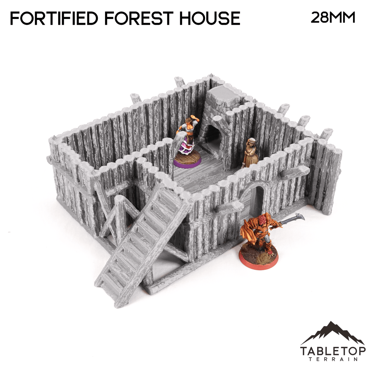 Tabletop Terrain Building Fortified Forest House