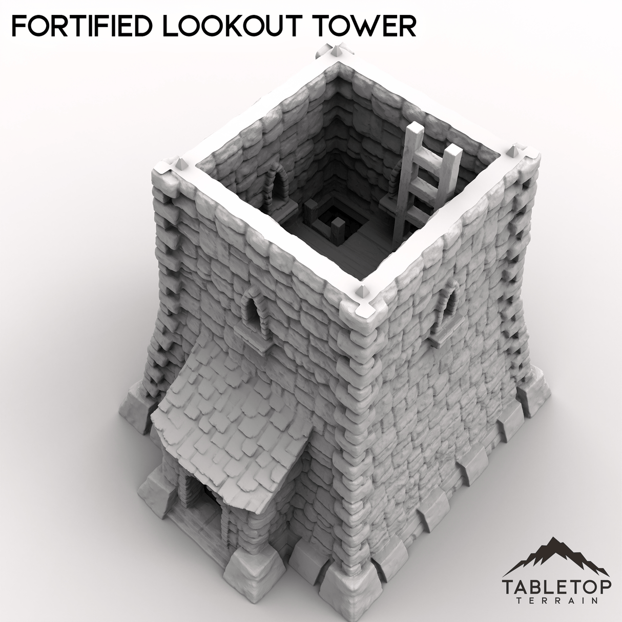 Tabletop Terrain Building Fortified Lookout Tower