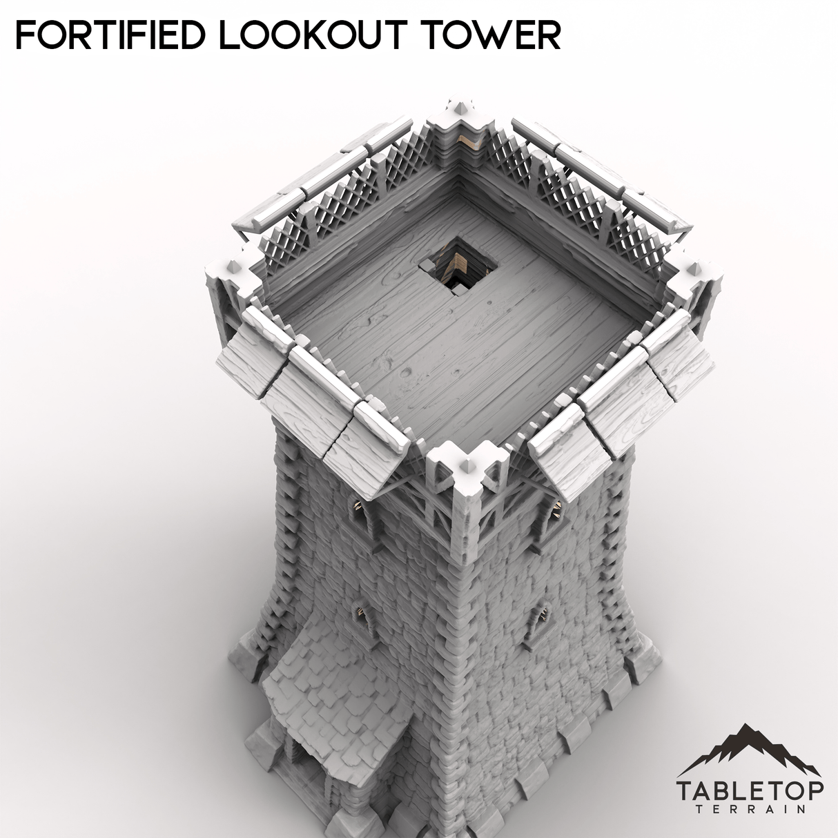 Tabletop Terrain Building Fortified Lookout Tower
