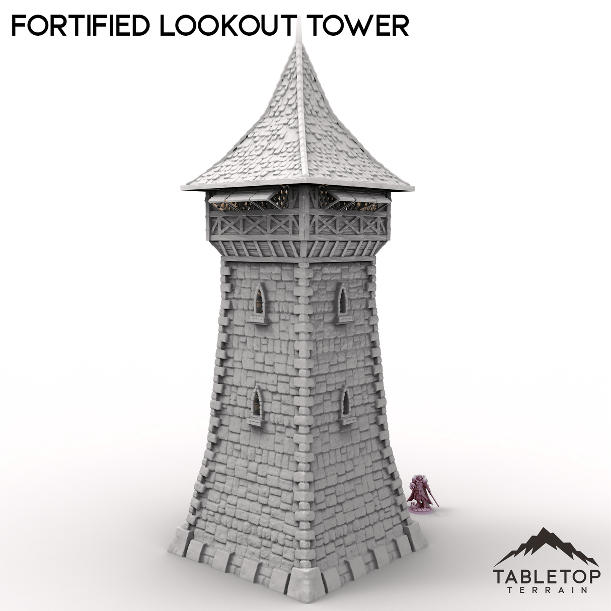 Tabletop Terrain Building Fortified Lookout Tower