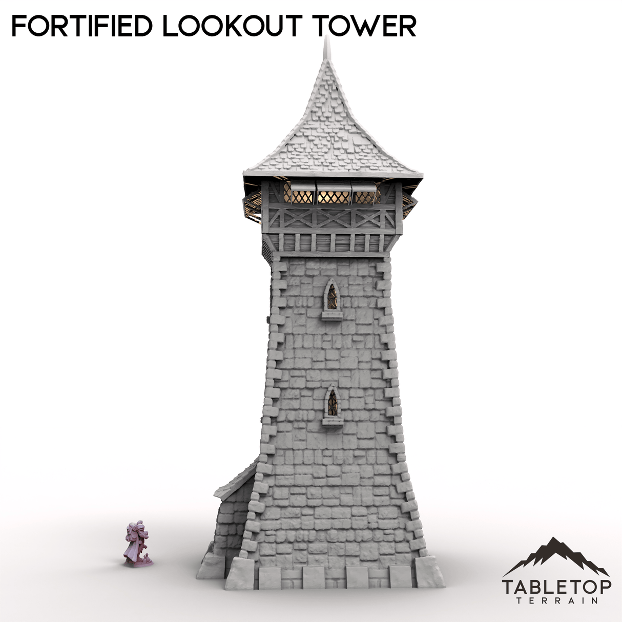 Tabletop Terrain Building Fortified Lookout Tower