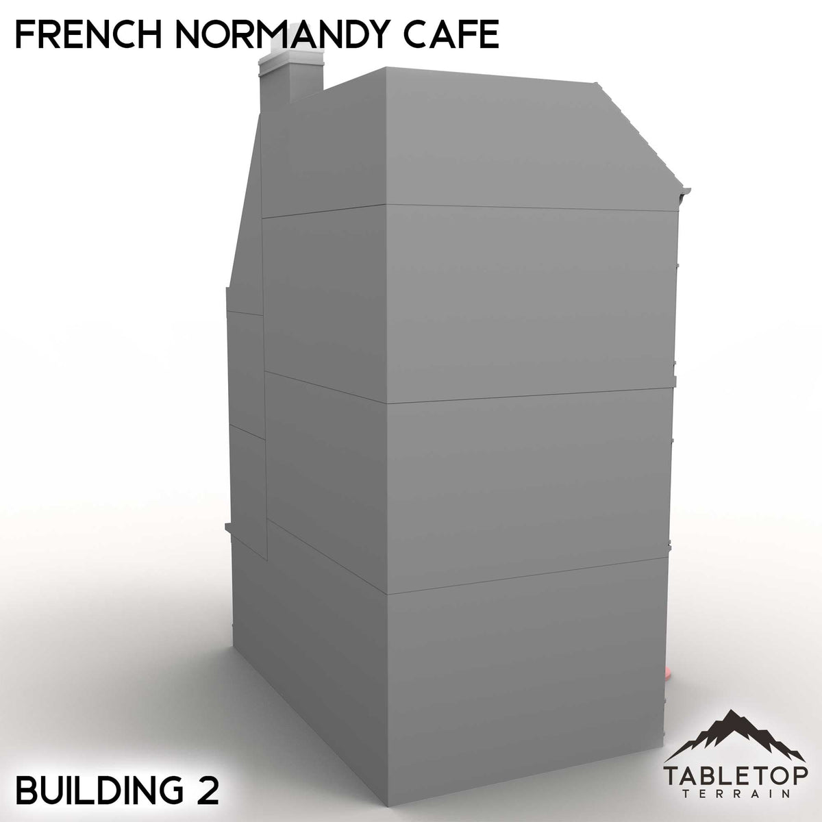 Tabletop Terrain Building French Normandy Corner Buildings