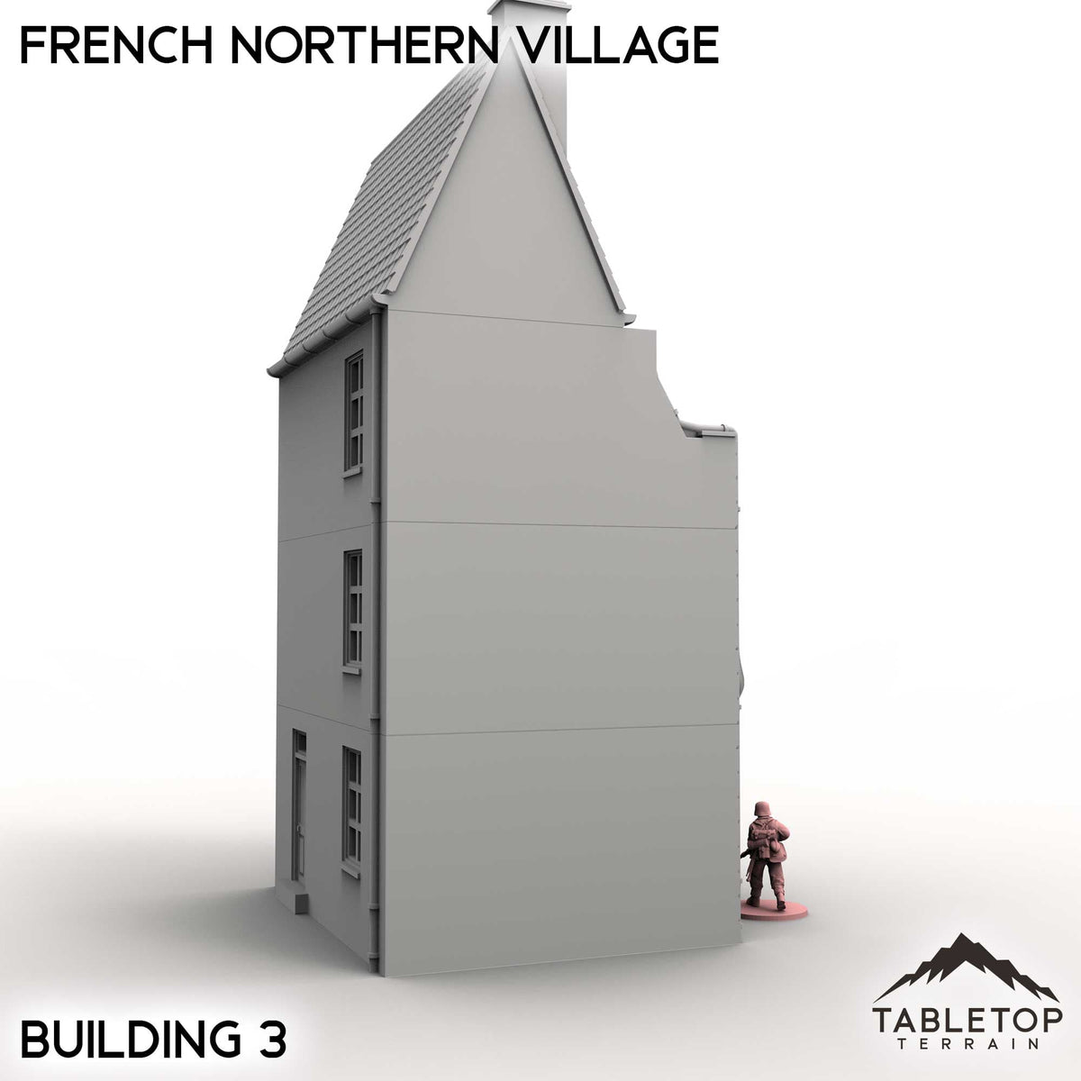 Tabletop Terrain Building French Northern Village