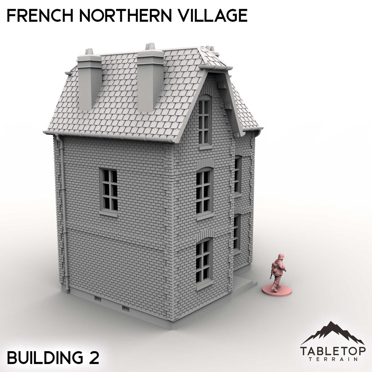 Tabletop Terrain Building French Northern Village