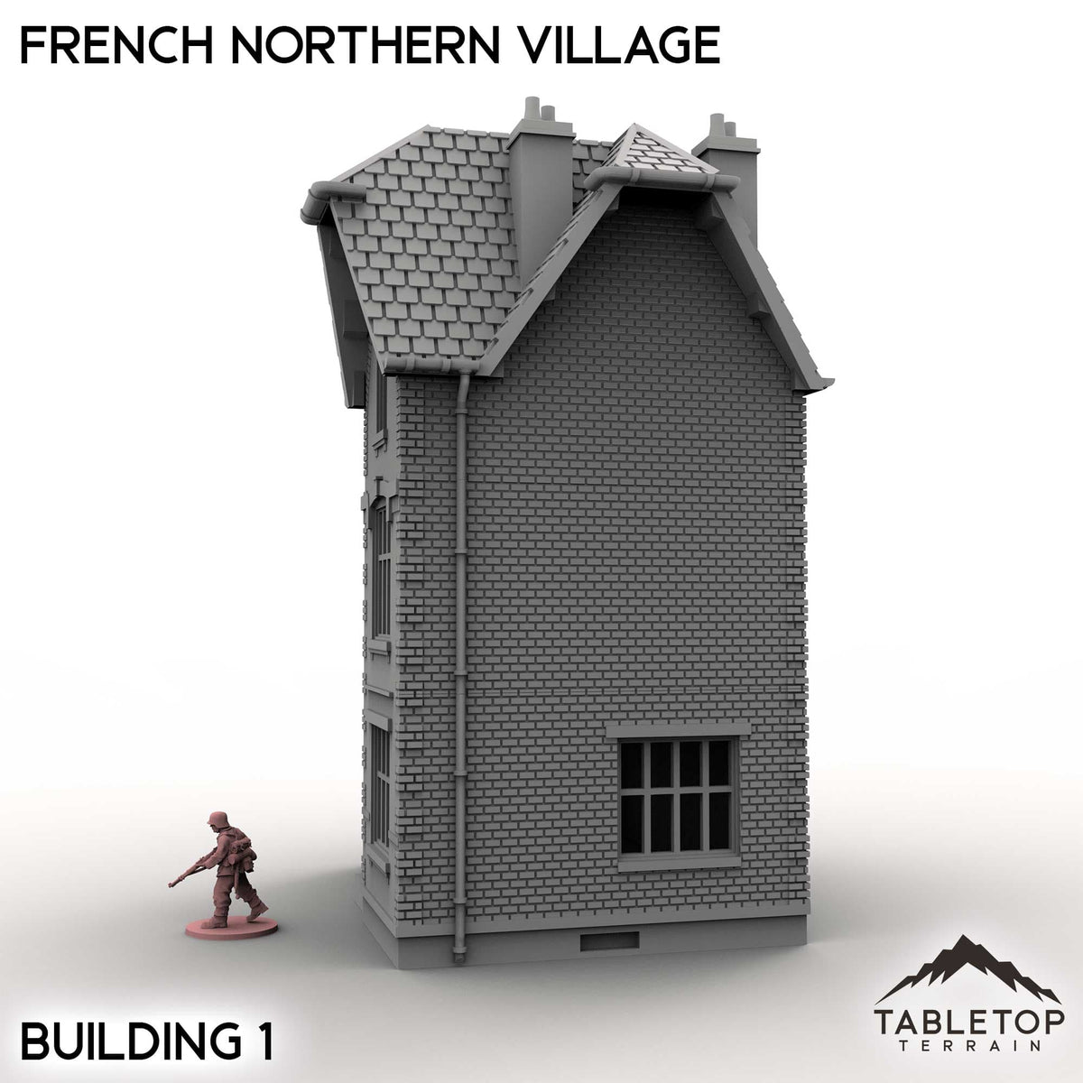 Tabletop Terrain Building French Northern Village