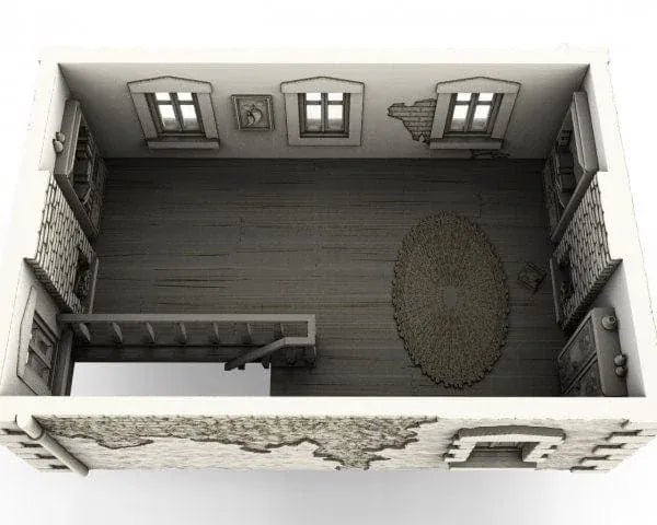 Tabletop Terrain Building French Townhouse - WWII Building